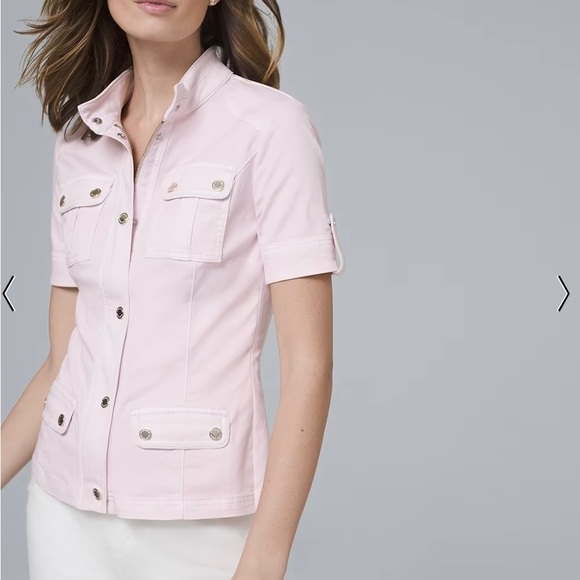 White House Black Market Jackets & Coats Nwt Whbm Short Sleeve